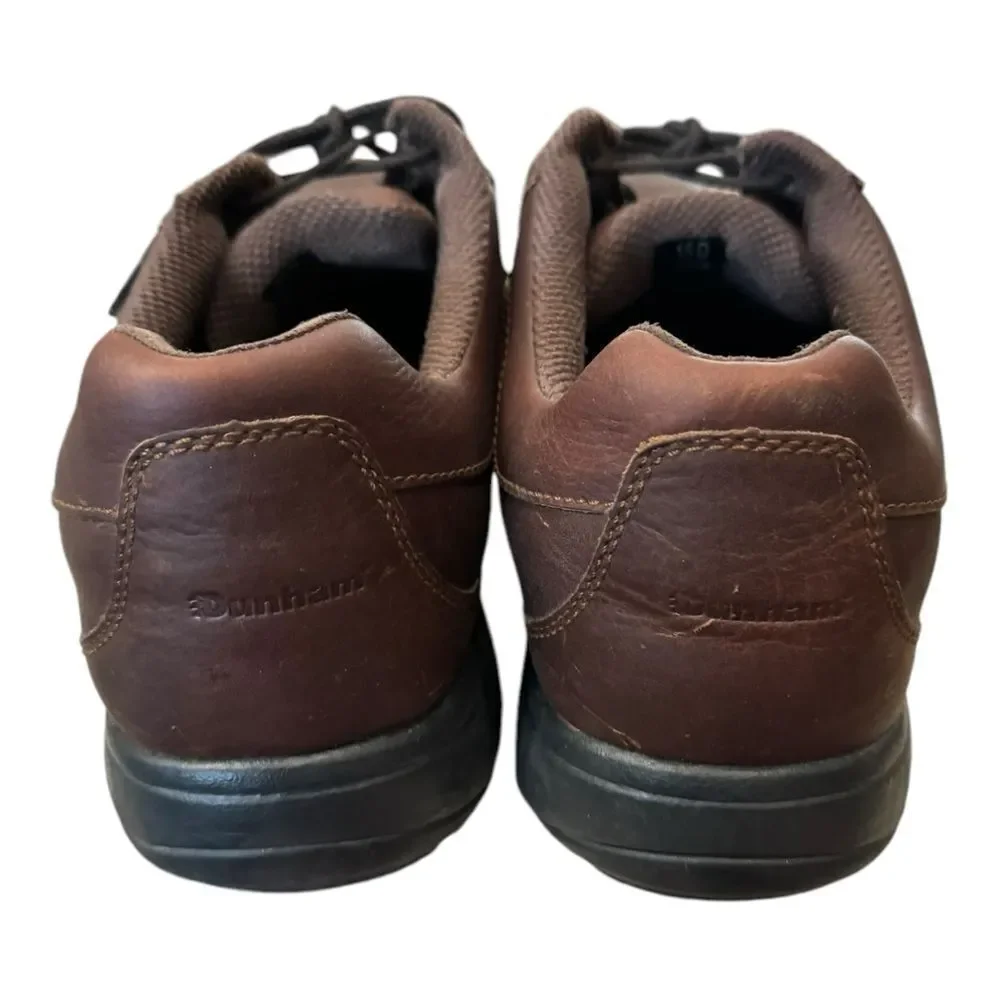 New Dunham Men's Midland Brown Leather Lace Up Oxford Shoes 9